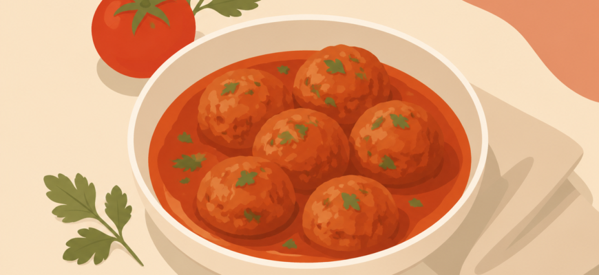 Домашние тефтели в томатном соусе: как приготовить мягкое и вкусное блюдо без лишних сложностей